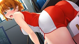 Chikankyou 2 -Gekiyaba Appli de Tsuyokina Ano Musume no Mega Paihippu o Ijimete! Ahegao Akume de Datoushitai!! | Thumb 5