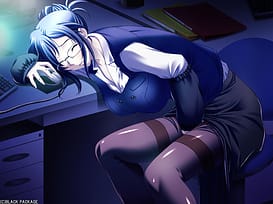 Inran OL Sawatari Tokiko -Onna-tachi no Inbi na Sugao | Thumb 17