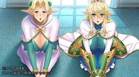 Kyonyuu Elf Oyako Saimin Hai Ningen-sama no Ochipo o Oyako de Shabusarete Itadakimasu | Thumb 8