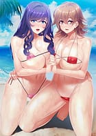 Cover Motoyan Bakunyuu Hitozuma o Beach de Dekachin Namahame -Tsuyoki na Mesu o Haramase Onaho Netori Suru Natsu | Download now!